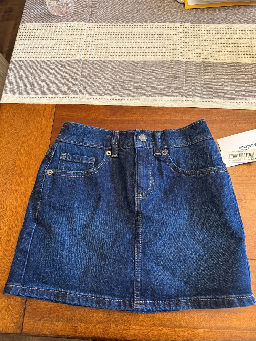 Denim Mini Skirt